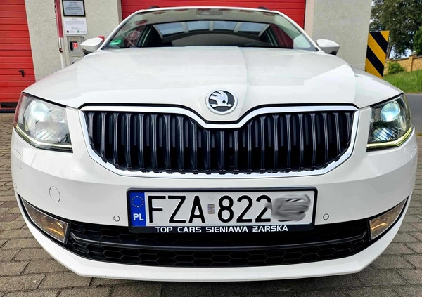 Skoda Octavia cena 43900 przebieg: 181000, rok produkcji 2013 z Ścinawa małe 781